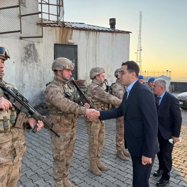 Kaymakam Öztaş, jandarma personeli ile iftarda buluştu