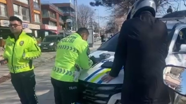 'Dur' ihtarına uymayan alkollü motosiklet sürücüsüne 244 bin TL ceza