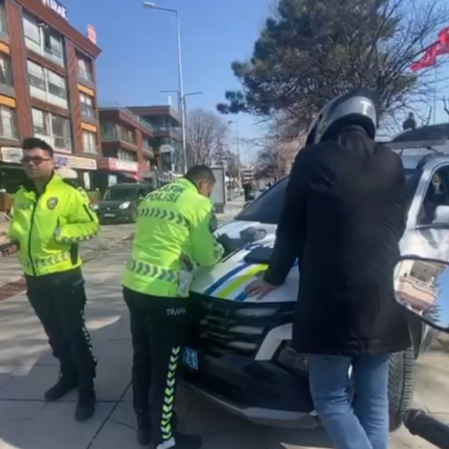 'Dur' ihtarına uymayan alkollü motosiklet sürücüsüne 244 bin TL ceza