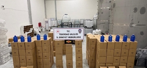 17 ton 815 litre etil alkol ele geçirildi