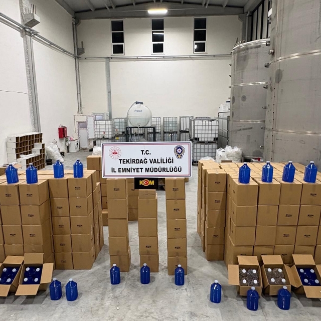 17 ton 815 litre etil alkol ele geçirildi