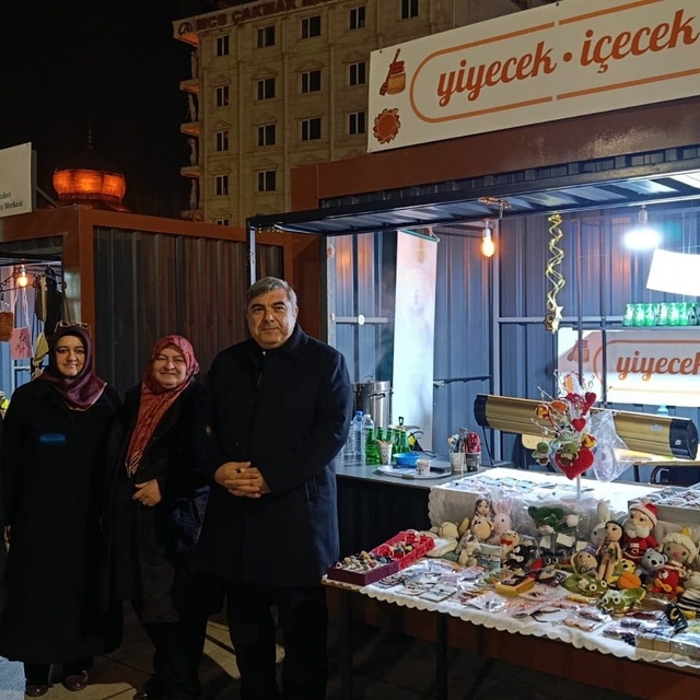 Halk Eğitim Merkezi stantları Ramazan'da da hizmet veriyor