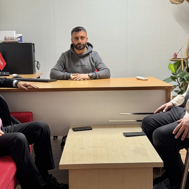 Esnaf Odaları Birliği Başkanı Duranay'dan İHA'ya ziyaret