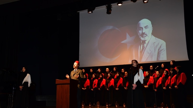 Trabzon'da İstiklal Marşı'nın Kabulü ve Mehmet Akif Ersoy'u Anma Günü programı düzenlendi