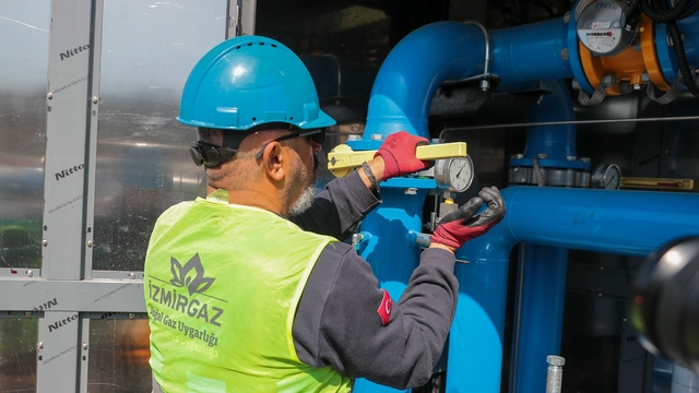 Aliağa'da doğal gaz ağı genişliyor