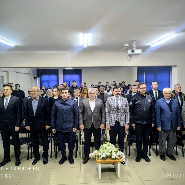 Hamamözü'nde İstiklal Marşı'nın Kabulü ve Mehmet Akif Ersoy'u Anma Günü pro...