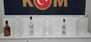Kırşehir'de kaçak alkol operasyonunda 1 şüpheli yakalandı