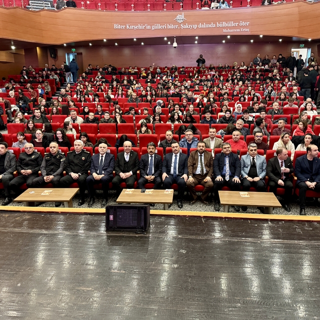 Kırşehir'de İstiklal Marşı'nın Kabulü ve Mehmet Akif Ersoy'u Anma Günü prog...