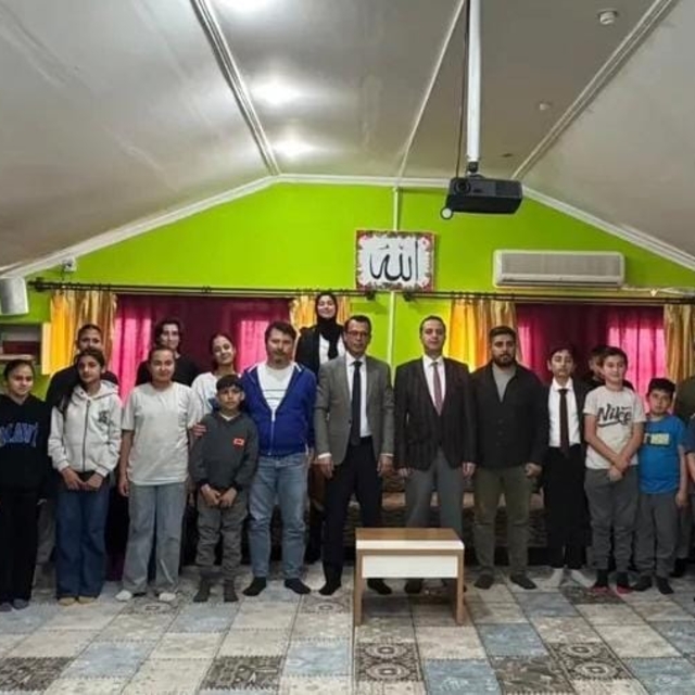 Datça Müftüsü Acar, "Gençlik Yılı" kapsamında öğrencilerle buluştu