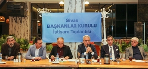 Başkanlar Sivas’ın yol haritası için bir araya geldi