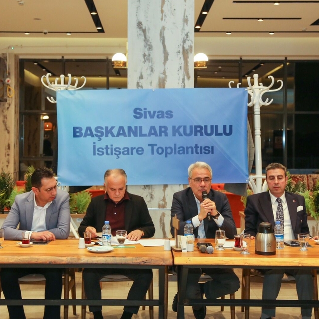 Başkanlar Sivas'ın yol haritası için bir araya geldi