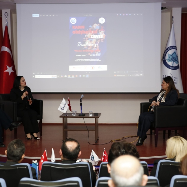 ESOGÜ'de Kadın Girişimciler Zirvesi düzenlendi