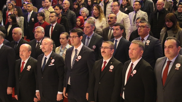 Uşak'ta İstiklal Marşı'nın Kabulü ve Mehmet Akif Ersoy'u Anma programı