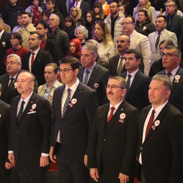 Uşak'ta İstiklal Marşı'nın Kabulü ve Mehmet Akif Ersoy'u Anma programı