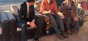 Güdül Kaymakamı Naim Akar, vatandaşlarla bir araya geldi