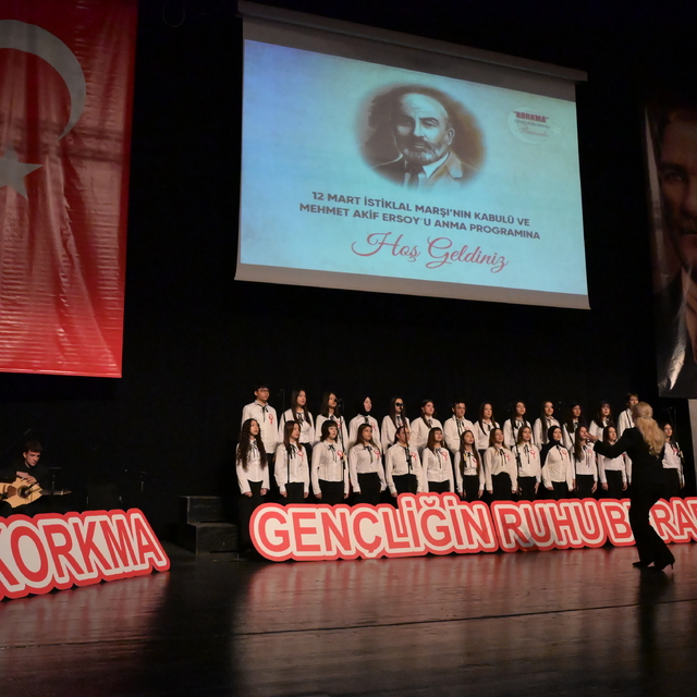 Bursa'da  İstiklal Marşı'nın Kabulü ve Mehmet Akif Ersoy'u Anma Günü progra...