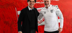 A Milli Takım Teknik Direktörü Montella, Samsunspor’u ziyaret etti