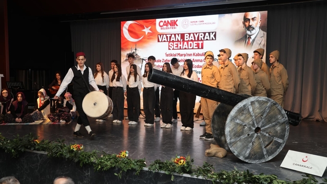 Canik Belediyesi'nden 'Vatan, Bayrak, Şehadet' programı