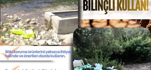 Zirai ilaç ambalajını doğaya atan üreticiye 26 bin 360 TL ceza