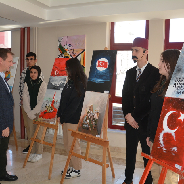 "İstiklal Marşı'nın Kabulü ve Mehmet Akif Ersoy'u Anma Günü" kapsamında pro...