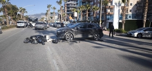 Alanya'da SUV motosiklet çarpıştı: 1 ölü 1, yaralı