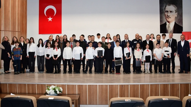 Terme'de İstiklal Marşı'nın kabulünün 105. yılı kutlandı