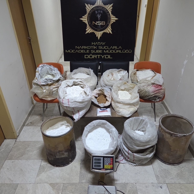 Hatay'da uyuşturucu operasyonunda gözaltına alınan zanlı tutuklandı
