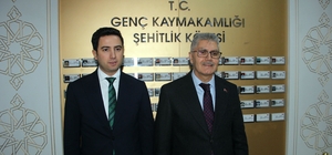 Vali Çelik, 20 yıl önce görev yaptığı Genç’i ziyaret etti