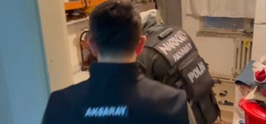 Aksaray'da narkotik ekiplerinden 6 operasyon, 13 tutuklama