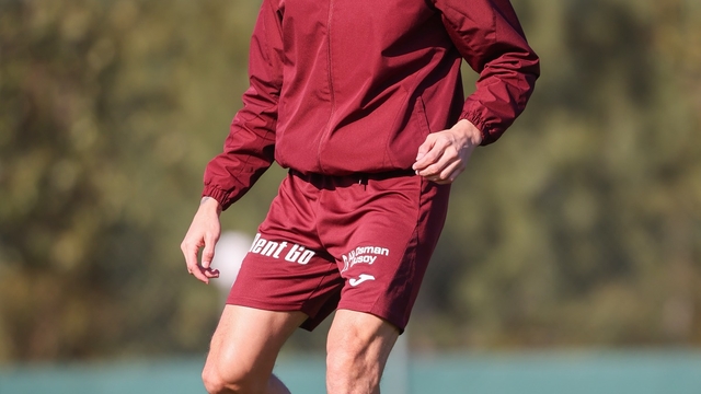 Trabzonspor, Çaykur Rizespor maçı hazırlıklarını sürdürdü