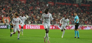 UEFA Konferans Ligi: Samsunspor: 1 - Rayo Vallecano: 2 (İlk yarı)