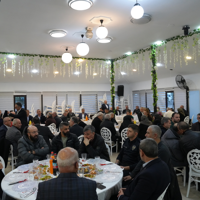 ÇUDEF üyeleri iftarda bir araya geldi