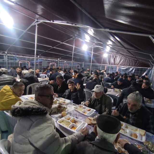 Bursa'nın dağ ilçesinde büyük ramazan dayanışması