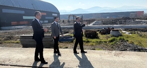 Samsun’da sanayi ve lojistik yatırımlarına yakın takip Samsun’da lojistik ve üretim yatırımları yerinde incelendi