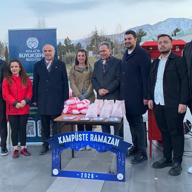 İnönü Üniversitesi geleneksel iftar yemeğinde buluştu