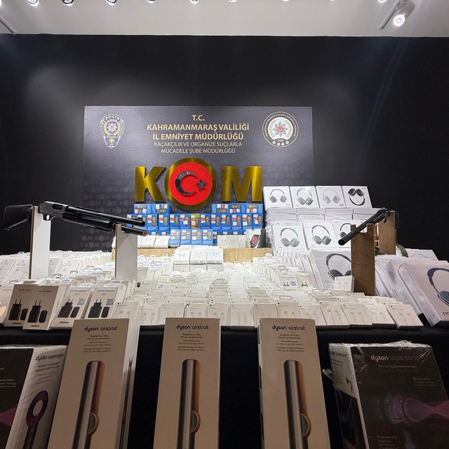 Kahramanmaraş'ta uyuşturucu ve kaçakçılık operasyonu: 1 tutuklama