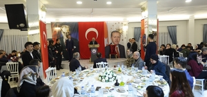 Büyükkılıç şehit aileleri, gaziler ve gazi aileleri ile bir araya geldi