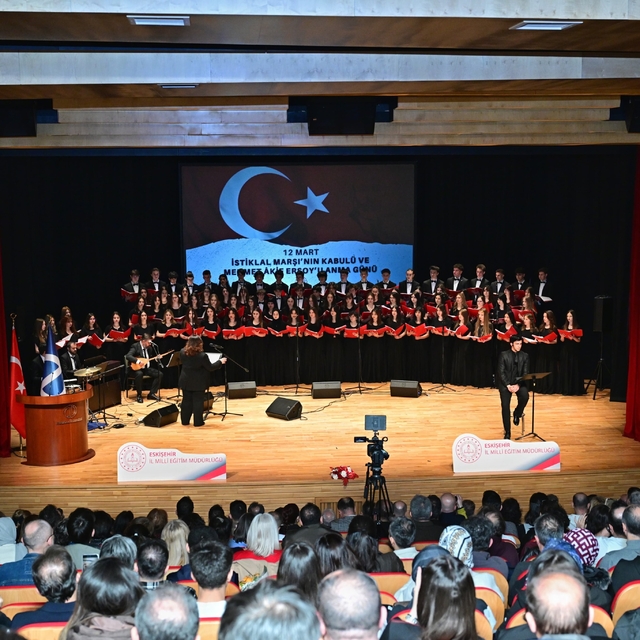 Eskişehir'de '12 Mart İstiklâl Marşı'nın Kabulü ve Mehmet Âkif Ersoy'u Anma...