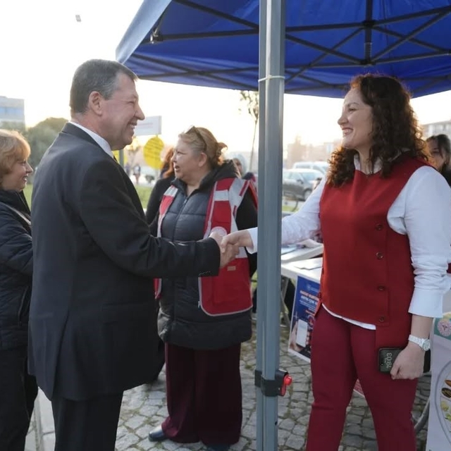 Burhaniye'de Ramazan'da Sağlık etkinliği düzenlendi