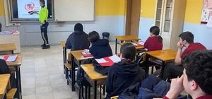 Bilecik'te öğrencilere trafik bilinci eğitimi