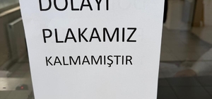 APP plaka yoğunluğundan plakalar tükendi