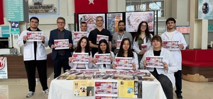 MSKÜ Tıp Fakültesi öğrencilerinden sigara dumanına karşı sosyal farkındalık projesi