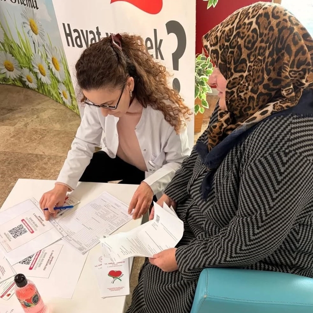 Bayburt'ta vatandaşlar organ bağışı konusunda bilgilendirildi