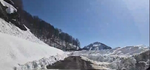 Artvin'de Macahel geçidi yeniden ulaşıma açıldı