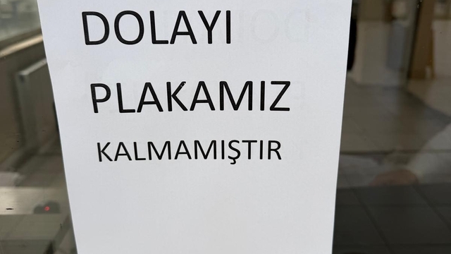 APP plaka yoğunluğundan plakalar tükendi