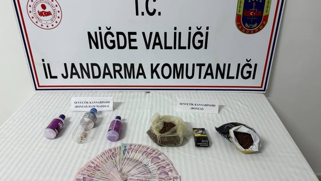 Niğde'de uyuşturucu operasyonu: 1 gözaltı