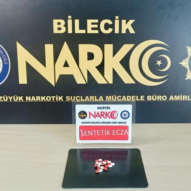 Bilecik'te uyuşturucu operasyonu: 1 şüpheli yakalandı