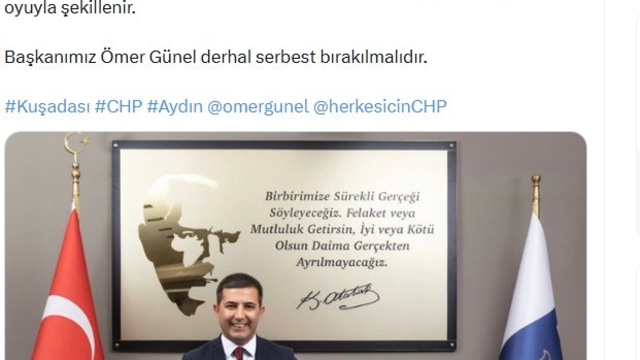 Kuşadası Belediye Başkanı Ömer Günel'in gözaltına alınmasına CHP'li vekillerden tepki