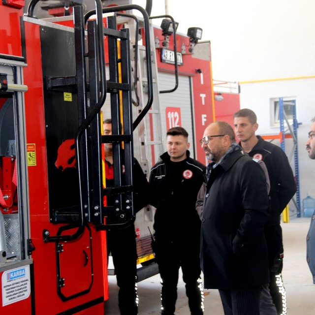 Kütahya OSB İtfaiyesi'ne yeni araç takviyesi