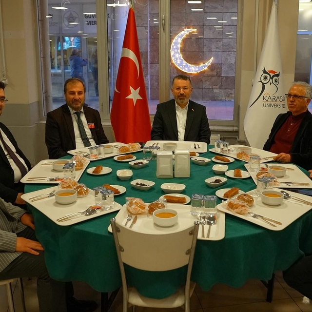 KBÜ'de "Mehmet Âkif Ersoy ve İstiklal Marşı İftarı" programı düzenlendi